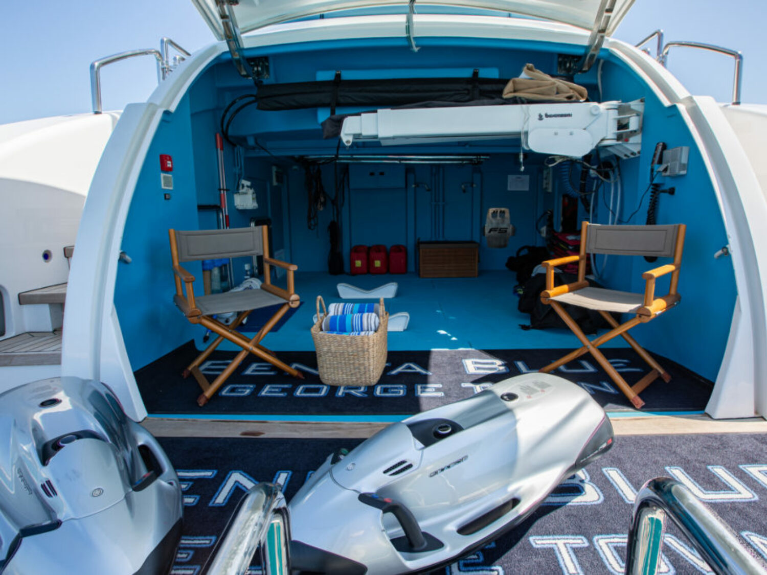 Benita Blue yacht charter 10