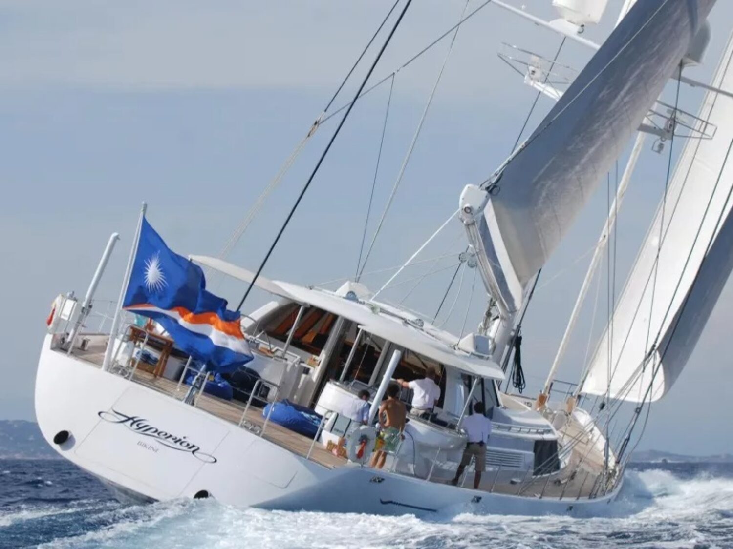 HYPERION yacht charter 18