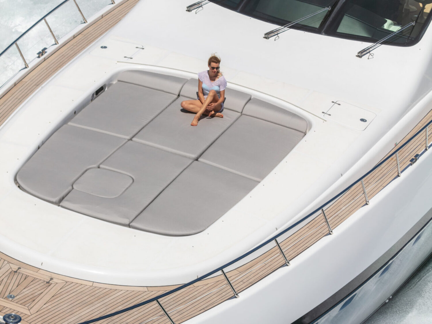 Lady B yacht charter 130