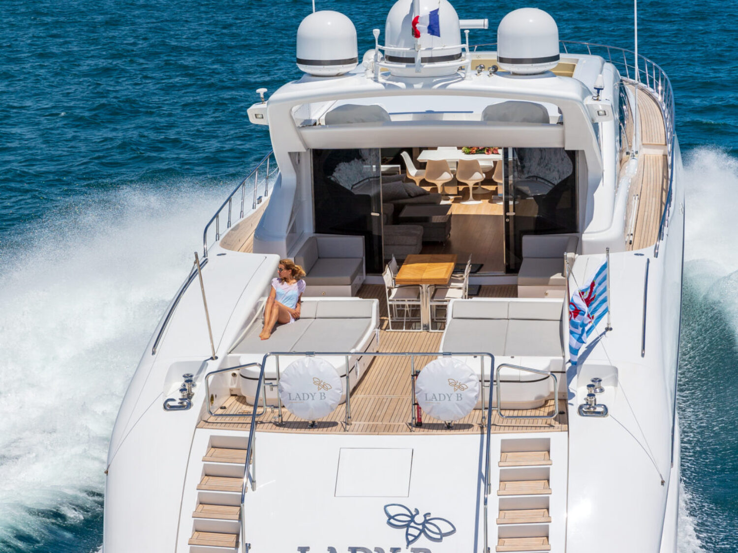 Lady B yacht charter 19