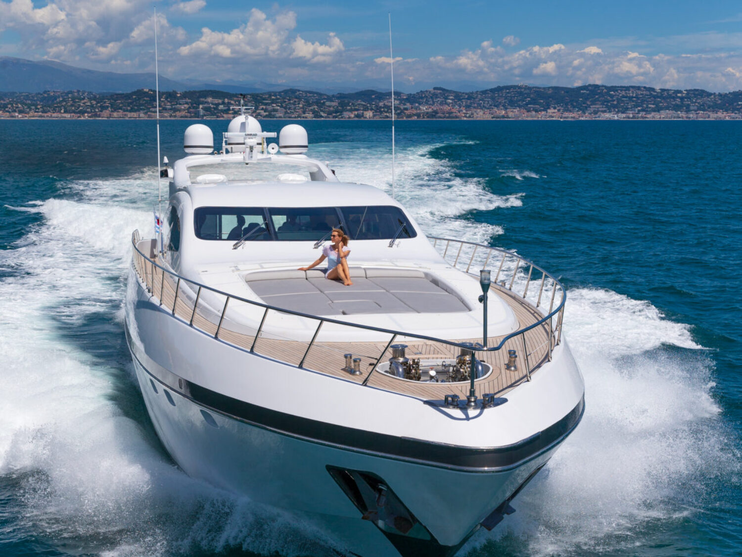 Lady B yacht charter 35