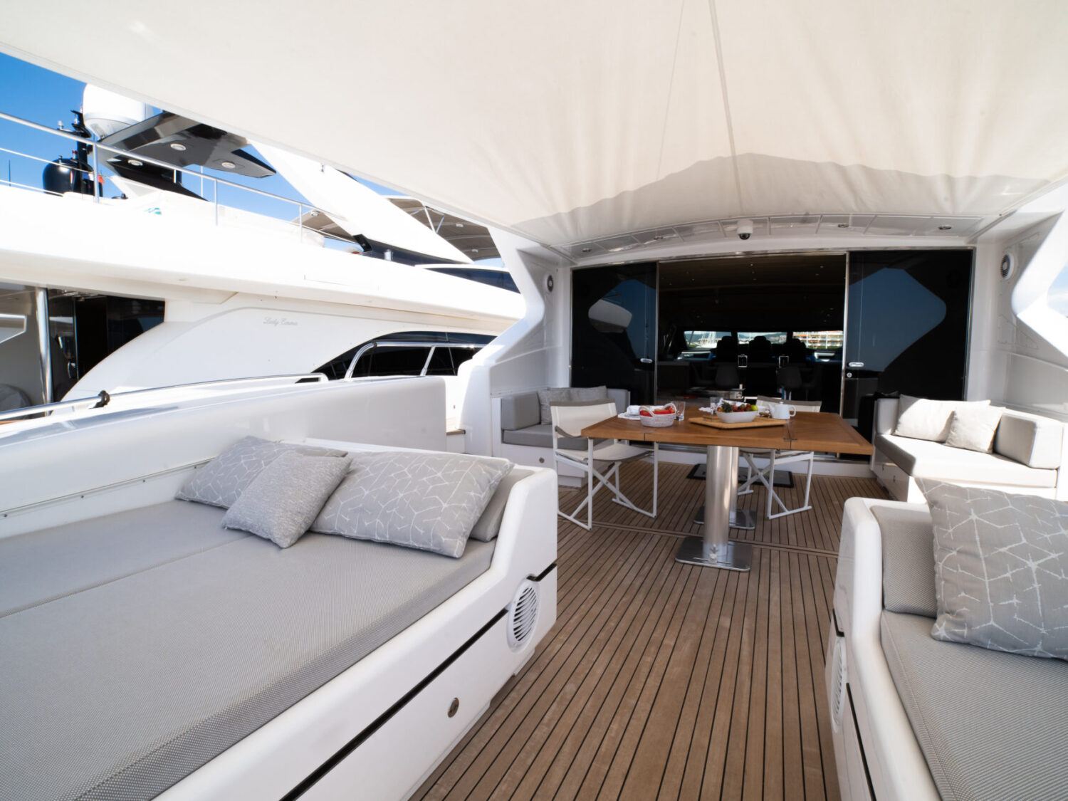 Lady B yacht charter 43