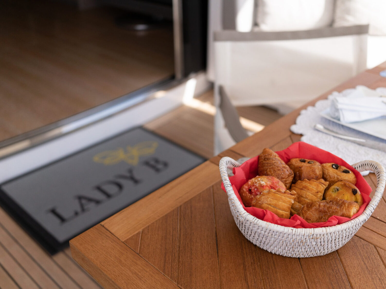 Lady B yacht charter 50