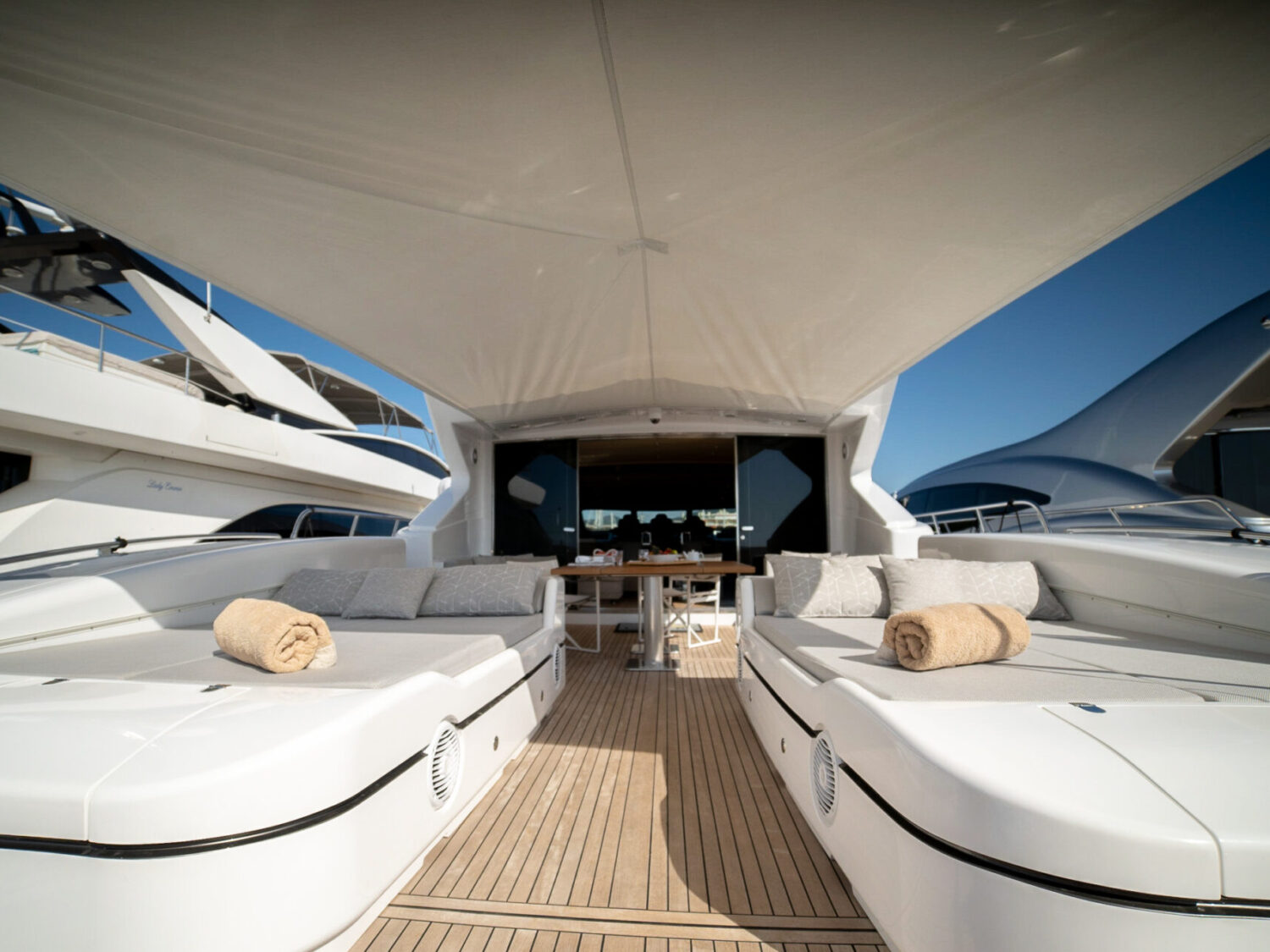 Lady B yacht charter 58